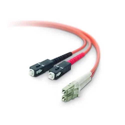 Belkin F2F202L7-03M — BELKIN PATCH CABLE - FIBER OPTIC - MALE LEFT GENDER - MALE RIGHT GENDER - LC RIG