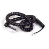 Belkin F8V101-25-BK — COILED TELEPHONE HANDSET CORD - RJ-11 LEFT CONNECTOR - MALE LEFT GENDER - RJ-11
