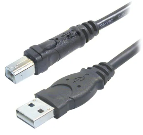 Belkin F3U133B10 — BELKIN F3U133B10 - PRO SERIES HI-SPEED USB CABLE - USB 2.0 A LEFT CONNECTOR - MA