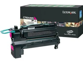 Lexmark C792X4MG — LEXMARK C792X4MG MAGENTA RETURN PROGRAM PRINT CARTRIDGE TAA FOR USE IN C/X792 ES