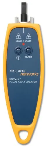 Fluke Networks VISIFAULT — Fluke Networks VisiFault Visual Fault Locator - Cable Continuity Tester - Continuity Testing, Fiber Optic Cable Testing - Optical Fiber - 2Number of Batteries Supported