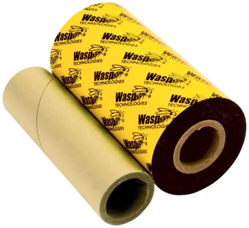 WASP 633808431204 — PRINT RIBBON - WPL305 AND WPL606 - 4.3 IN X 820 FT