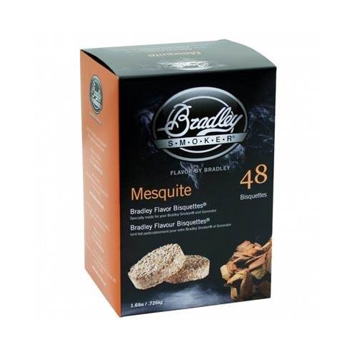 Bradley Smoker BTMQ48 - Bradley Mesquite Bisquettes 48 Pack