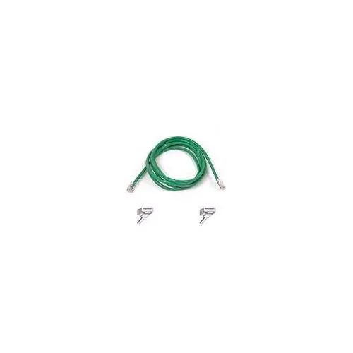 Belkin A3L791-10-GRN — PATCH CABLE - UNSHIELDED TWISTED PAIR (UTP) - MALE LEFT GENDER - MALE RIGHT GEND