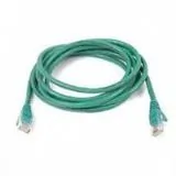 Belkin A3L980-10-GRN-S — PATCH CABLE - UNSHIELDED TWISTED PAIR (UTP) - MALE LEFT GENDER - MALE RIGHT GEND