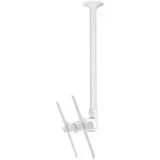 ATDEC TH-3070-CTLW — ATDEC CEILING MOUNT FOR LARGE DISPLAY, LONG POLE - LOADS UP TO 143LB - WHITE - U