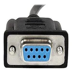 STARTECH SCNM9FF1MBK — CONNECT YOUR SERIAL DEVICES, AND TRANSFER YOUR FILES - 1M DB9 NULL MODEM CABLE -