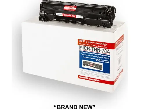 MICRO MICR MICRTHN78A — MICROMICR MICR CE278A HIGH QUALITY NEW BUILD TONER CARTRIDGE FOR USE IN HP LASER