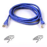 Belkin A3L980-15-BLU-M — CABLE,CAT6,UTP,RJ45M/M,15BLU,PATCH - THIS PATCH CABLE LETS YOU CONNECT A LAPTOP