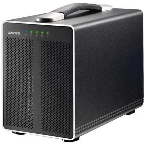 AKITIO TBQ-TIAA-AKTU - 4BAY, 2.5IN OR 3.5IN EXTERNAL STORAGE ENCLOSURE. FEATURES 2X