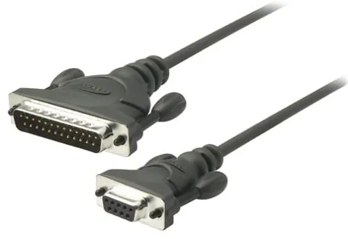 Belkin F2L088-25 — BELKIN SERIAL CABLE - FEMALE LEFT GENDER - MALE RIGHT GENDER - 9 PIN D-SUB (DB-9