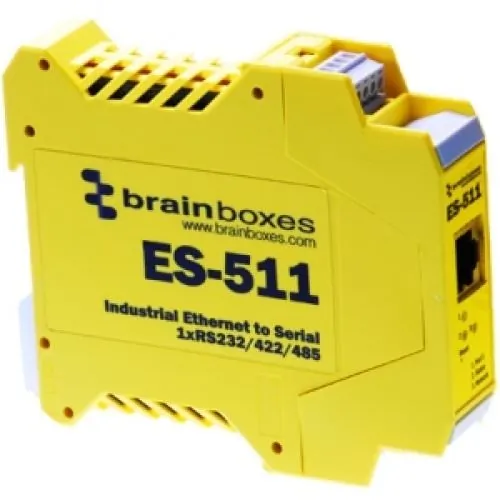 BRAINBOXES ES-511 — RS232/422/485 -30 TO+ 80 TEMP RANGE