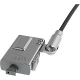 NOBLE SECURITY TZ08 — NOBLE WEDGE PROFILE SECURITY LOCK. FITS LAT 10 & XPS NOTEBOOKS. INCLUDES LOCK,