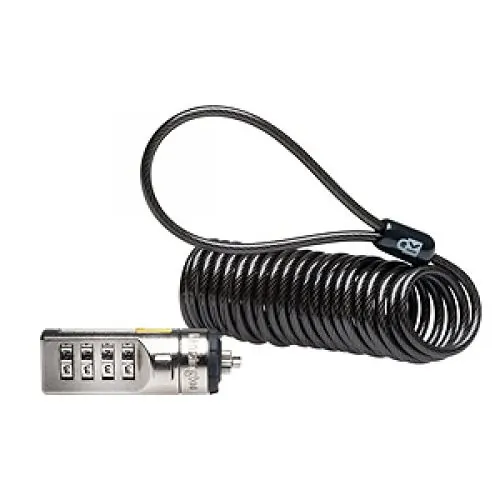 KENSINGTON K64670AM — Kensington AC K64670TAA Portable Combination Laptop Lock Grey T-Bar TAA Retail