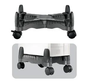 ERGOGUYS CS003M — Heavy Duty Mobile CPU Stand with Wheels