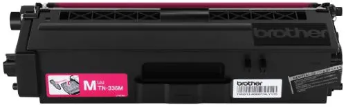 Brother TN336M — Brother TN336M High Yield Magenta Toner Cartridge - Laser - High Yield - 3500 Pages - Magenta - 1 Each