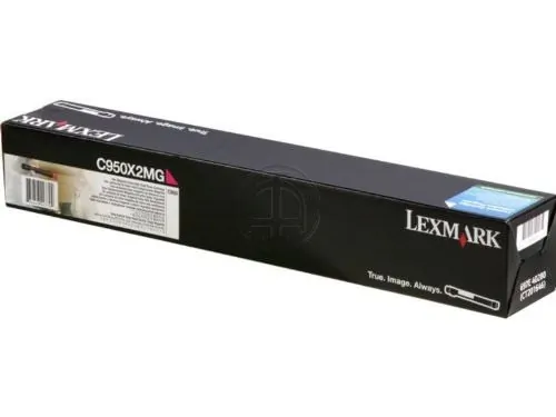 Lexmark C950X2MG — LEXMARK C950X2MG MAGENTA TONER CARTRIDGE FOR USE IN C/X950,X952,X954 ESTIMATED Y