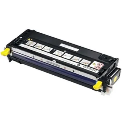 DELL H515C — Dell H515C Toner Cartridge - Laser - 9000 Pages - Yellow - 1 Each
