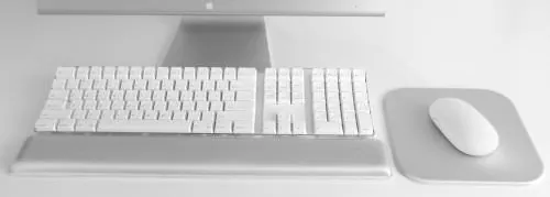 RAIN DESIGN 10013 — MREST Ergonomic Wrist Rest & Mouse Pad - Silver