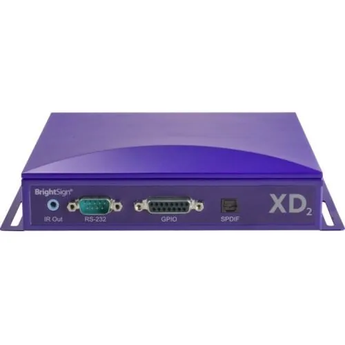 Brightsign XD1132 — Dual 1080P60 HDMI Networked Streaming Device