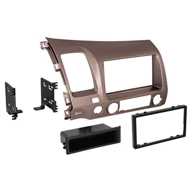 American International HONK838L — Honda Civic Install Kit (2006-2011) - Gun Metal Taupe