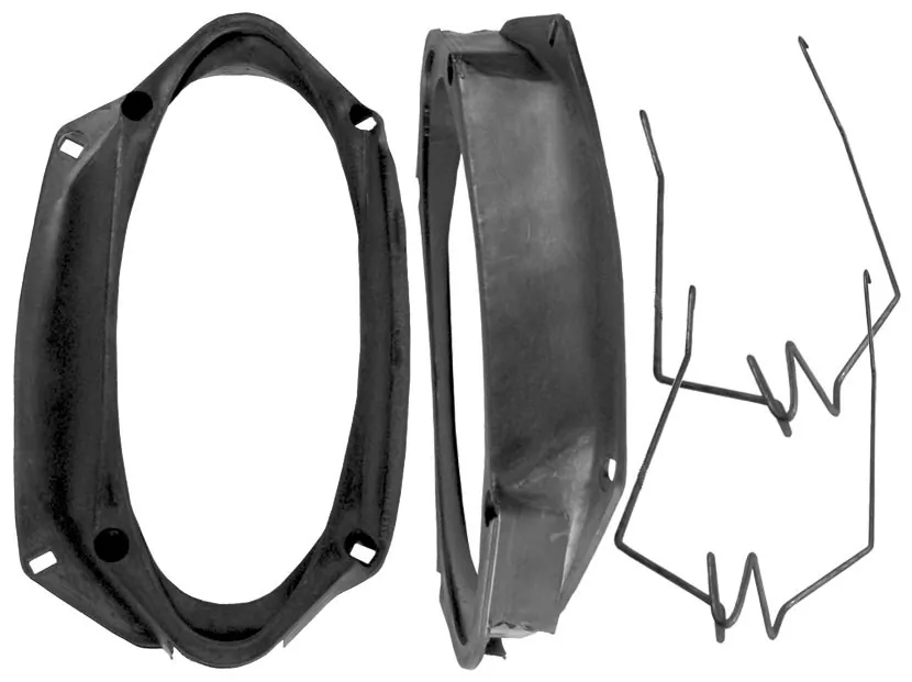 American International SA41069GM — Mounting Adapters for 6x9 Speakers into 4x10 Holes