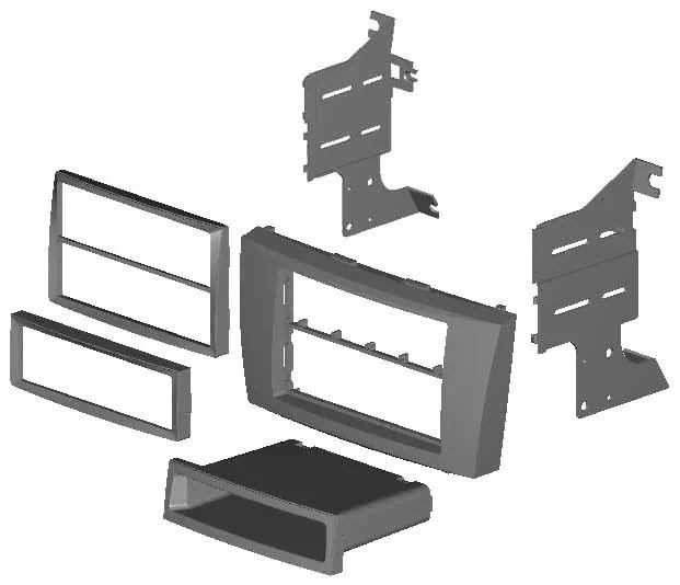 American International TOYK980 — Toyota Camry 2007-2011 Installation Kit