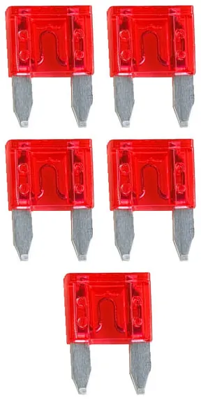 Nippon Labs AST10A — AudioPipe 10 Amp Mini Blade Fuse - 5 Pack