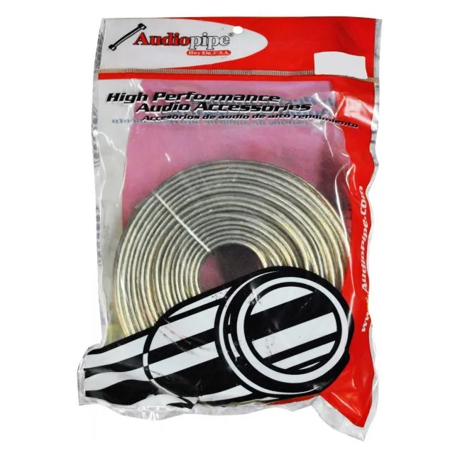 Nippon Labs CABLE1225 — AudioPipe 12GA Clear Speaker Wire - 25 Feet