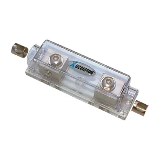 Xscorpion ANL2010P — Xscorpion Platinum 0/2Ga In & Out Fuse Holder for Audio Systems
