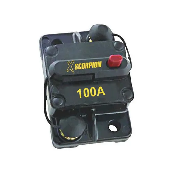 Xscorpion CB100A — Xscorpion 100AMP Circuit Breaker for Heavy-Duty Use