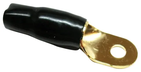 Xscorpion RT0B — Xscorpion 1/0GA Ring Terminals - 10 Pack with Sleeves