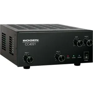 Bogen CC4021 — 40W Dual Input Amplifier with Phantom Power