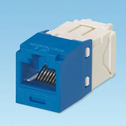Panduit CJ688TGBU — CAT6 RJ45 8 POSITION 8 WIRE UNIV MOD