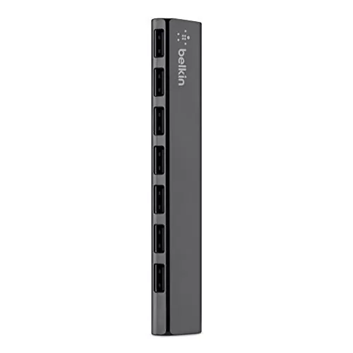 Belkin F4U041TT — BELKIN F4U041TT - 7-PORT ULTRA-SLIM DESKTOP HUB - HI-SPEED USB : 1 X; HI-SPEED U