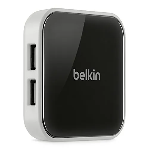Belkin F4U020TT — BELKIN F4U020TT - 4-PORT POWERED DESKTOP HUB - 4 HI-SPEED USB 2.0 PORTS - FOR PC
