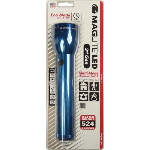 Maglite ML300L-S2116 - MAGLED ML300L 2D CELL BLU