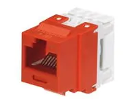 Panduit NK688MRD — NK CAT6 PUNCHDOWN JACK MOD RED
