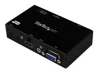 STARTECH VS221VGA2HD — SHARE AN HDMI DISPLAY/PROJECTOR BETWEEN A VGA AND HDMI AUDIO/VIDEO SOURCE, WITH