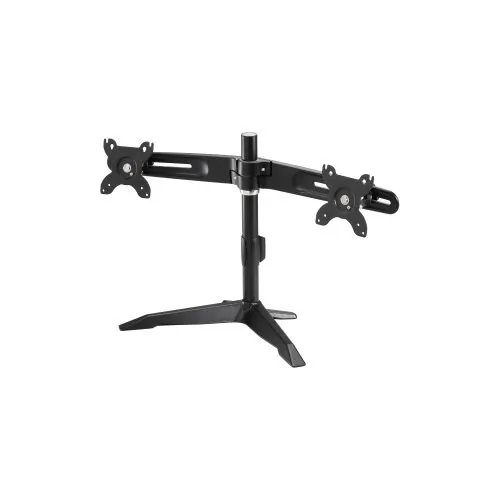 AMER NETWORKS AMR2SU — DUAL MONITOR LCD/LED MONITOR STAND. SUPPORTS VESA MOUNTING FOR 75MM AND 100MM SP
