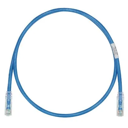Panduit UTP28SP10BU — 10FT CAT6 CBL EA CU PC 28 AWG BU UTP