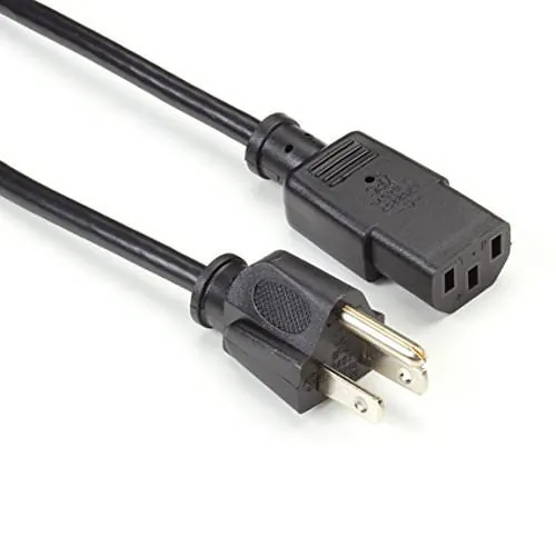 BLACK BOX CORPORATION EPXR12 — POWER CORD - NEMA 5-15P TO IEC-60320-C13, 10-FT. (3.0-M)