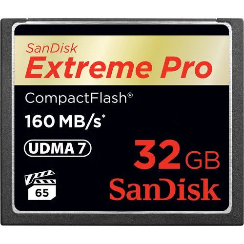 Western Digital SDCFXPS-032G-A46 — SANDISK, EXTREME PRO,COMPACT FLASH, 32GB