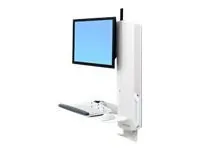 ERGOTRON 61-081-062 — STYLEVIEW SIT-STAND VL HIGH TRAFFIC AREAS, BRIGHT WHITE