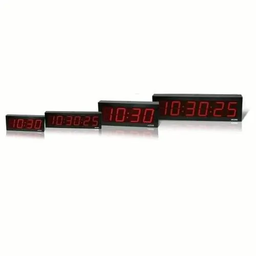 VALCOM VIP-D425A — THE VIP-D425A 2.5 INCH, 4 DIGIT CLOCK DISPLAY;