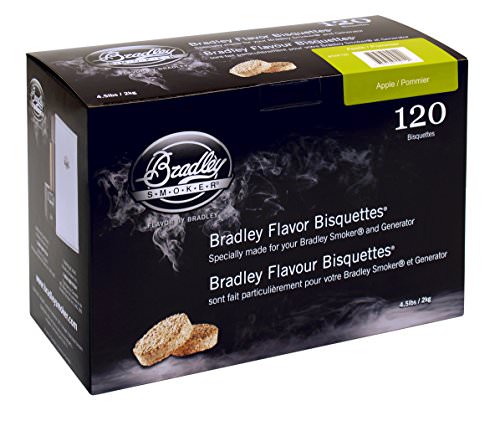 Bradley Smoker BTAP120 - Bradley Apple Bisquettes 120 Pack