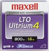 MAXELL 183907 — Maxell LTO Ultrium-4 Tape - 800GB/1.6TB Worm Storage