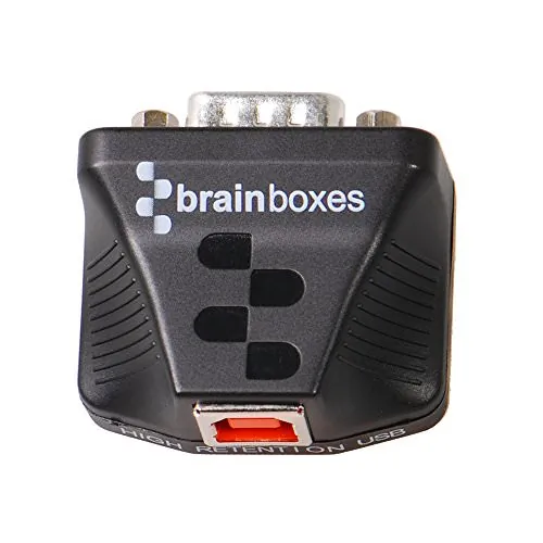 BRAINBOXES US-320 — RS 422/485 HIGH RETENTION USB CONNECTOR. OPERATING TEMPERATURE RANGE OF -40C TO