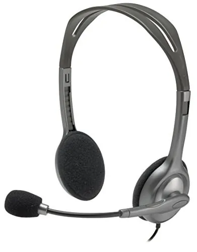 Logitech 981-000612 — LOGITECH STEREO HEADSET H111