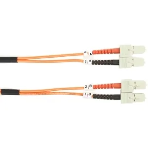 BLACK BOX CORPORATION FO625-002M-SCSC — FIBER PATCH CABLE 2M MM 62.5 SC TO SC - High Quality